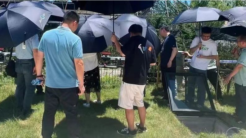 绍兴市给水排水学委会领导一行莅临浙江零排良渚真空水务实验室考察指导